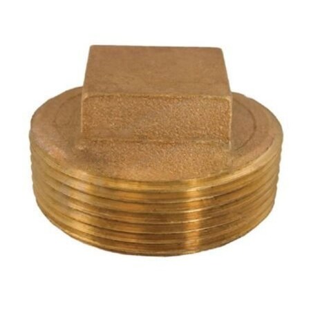 1 In. Round Bronze Plug In Modern Style